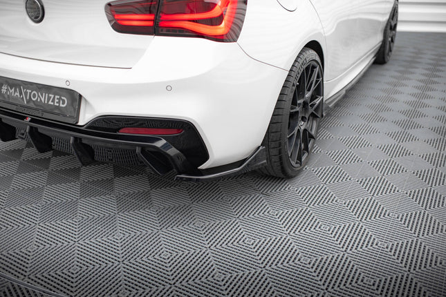 Bakre sidosplitters (för diffuser V.3) för BMW 1-serie M-Paket/M140i F20 Facelift