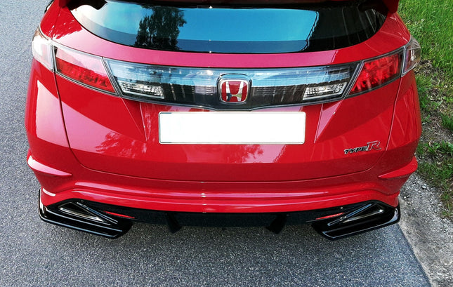 Bakre sidosplitters för Honda Civic VIII Type-R GP