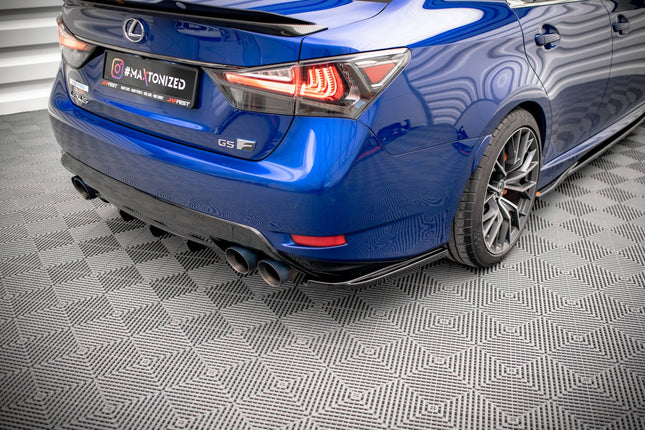 Bakre sidosplitters för Lexus GS F MK4 Facelift