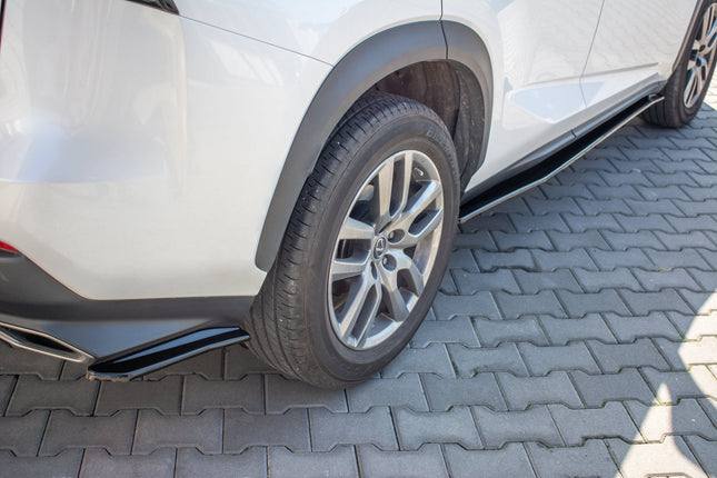 Bakre sidosplitters för Lexus NX Facelift