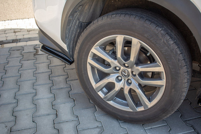 Bakre sidosplitters för Lexus NX Facelift