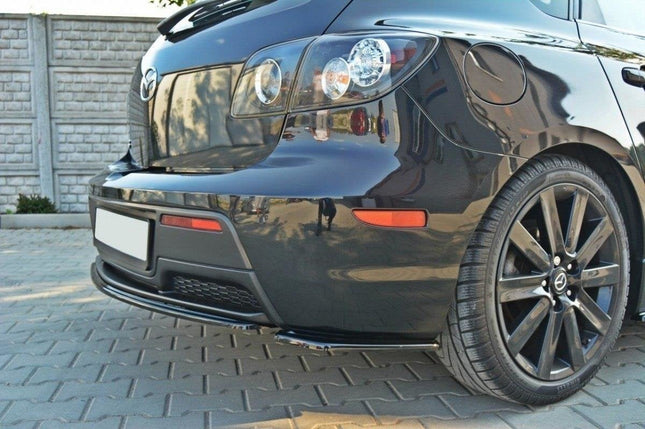 Bakre sidosplitters för Mazda 3 MPS MK1 (före facelift) USA-modell