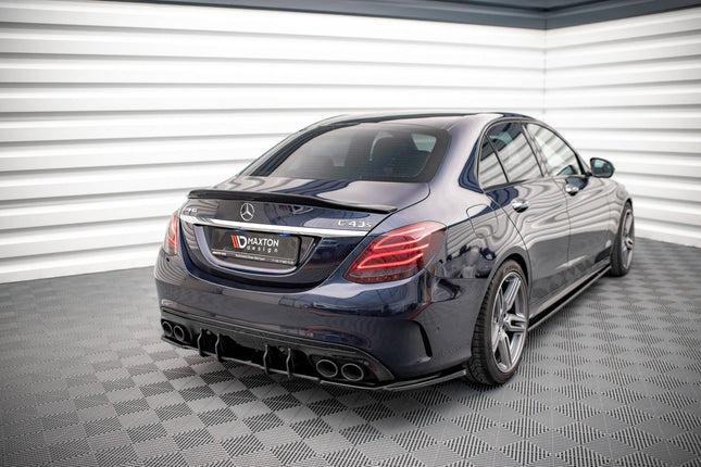 Bakre sidosplitters för Mercedes C-Klass 43 Sedan W205 Facelift