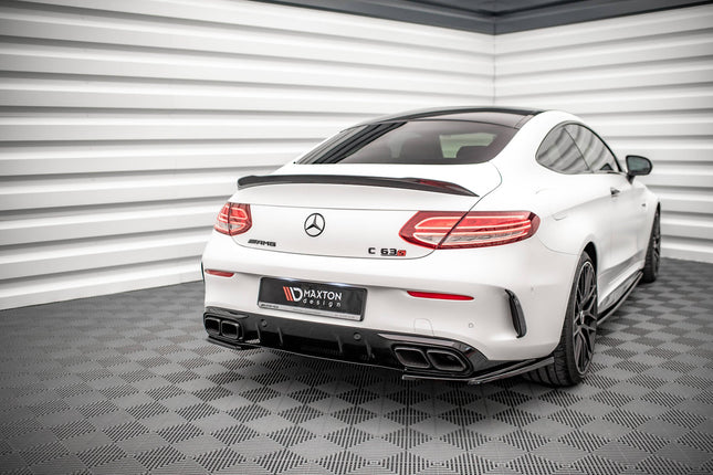 Bakre sidosplitters för Mercedes C-Klass C63 Coupé AMG Aero Pack C205 Facelift