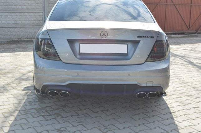 Bakre sidosplitters för Mercedes C-Klass AMG-Line W204/S204