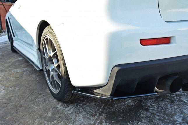 Bakre sidosplitters för Mitsubishi Lancer Evo X