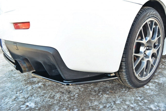 Bakre sidosplitters för Mitsubishi Lancer Evo X
