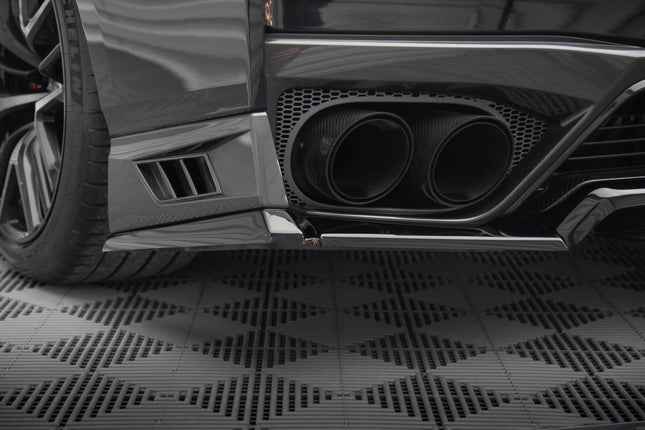 Bakre sidosplitters för Nissan GTR R35 Facelift