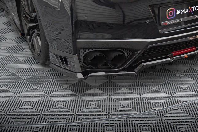 Bakre sidosplitters för Nissan GTR R35 Facelift