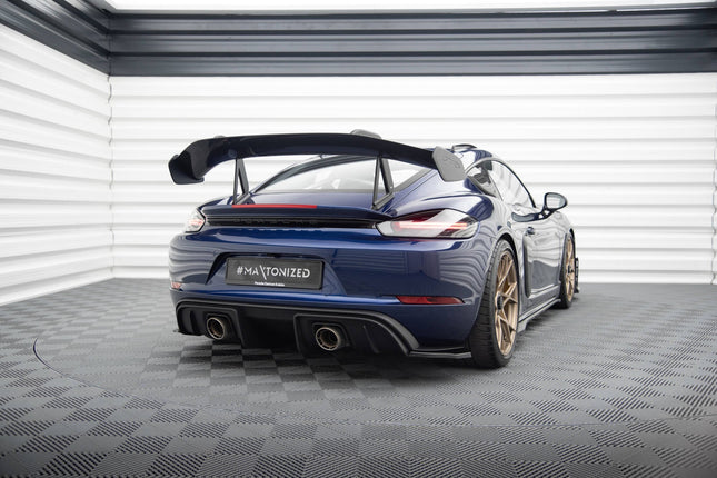Bakre sidosplitters för Porsche 718 Cayman GT4 RS 982c