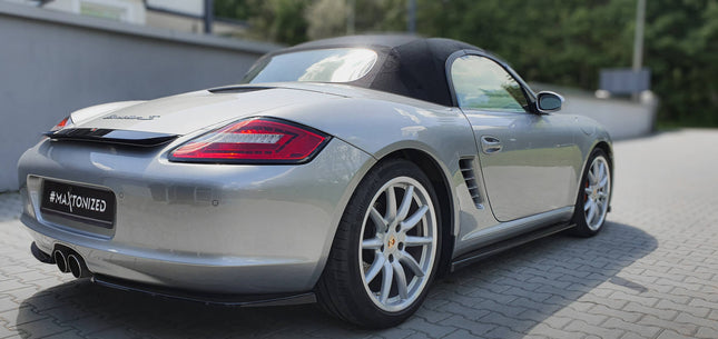 Bakre sidosplitters för Porsche Boxster 987