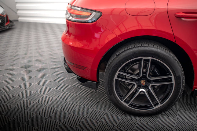 Bakre sidosplitters för Porsche Macan GTS/Sport Design MK1 Facelift