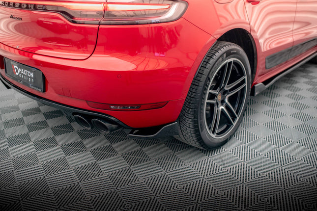 Bakre sidosplitters för Porsche Macan GTS/Sport Design MK1 Facelift
