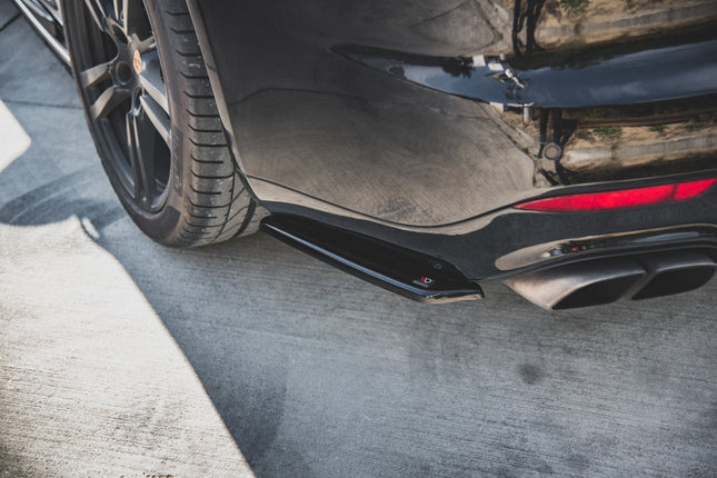 Bakre sidosplitters för Porsche Panamera Turbo 970 Facelift