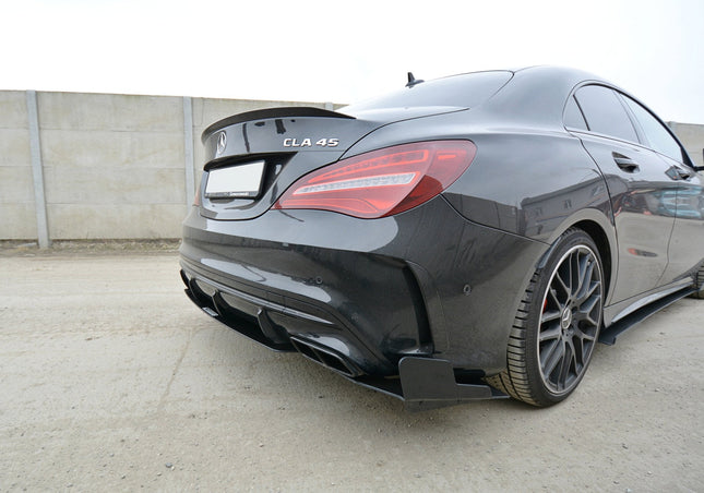 Bakre sidosplitters Racing för Mercedes CLA A45 C117 Facelift