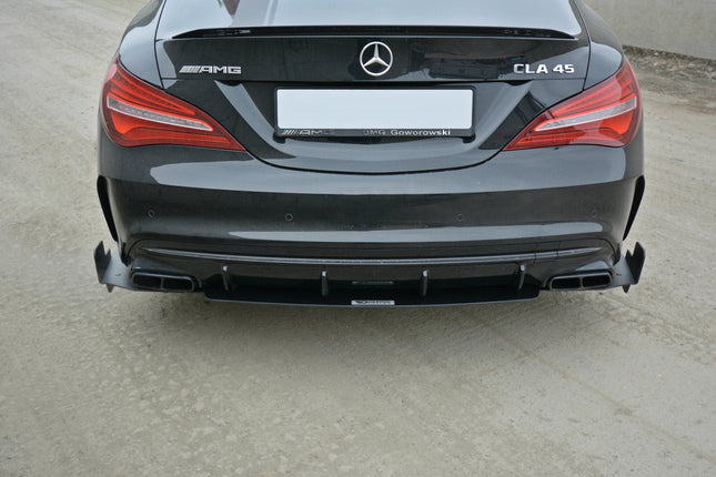 Bakre sidosplitters Racing för Mercedes CLA A45 C117 Facelift
