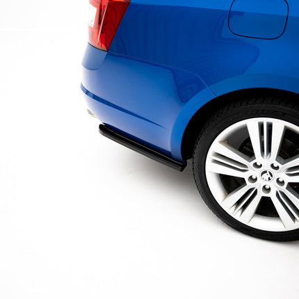Bakre sidosplitters för Skoda Octavia RS MK3/MK3 Facelift Hatchback/Kombi