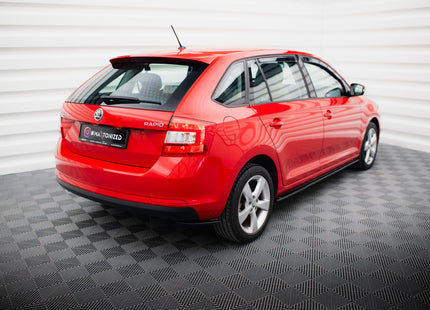 Bakre sidosplitters för Skoda Rapid Spaceback