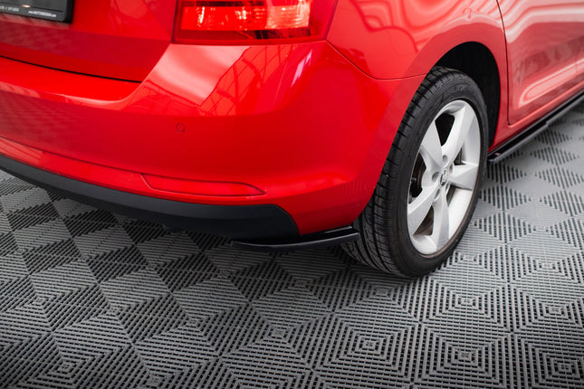 Bakre sidosplitters för Skoda Rapid Spaceback