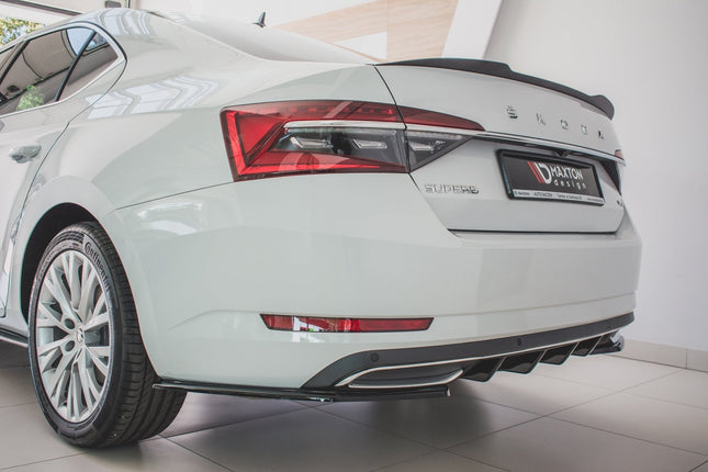Bakre sidosplitters för Skoda Superb Liftback/Combi MK3 Facelift