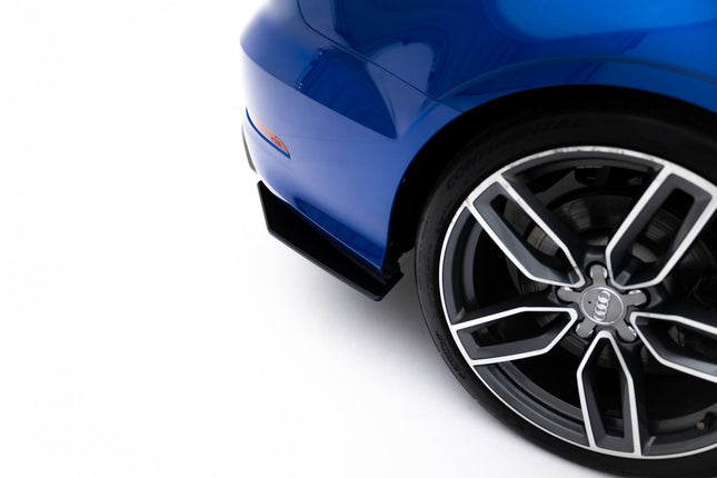 Bakre sidosplitters Street Pro för Audi S3 Sedan 8V