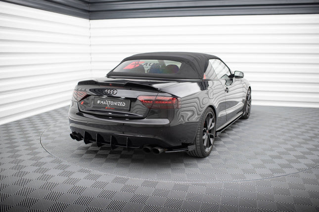 Bakre sidosplitters Street Pro med flaps för Audi A5 S-Line Coupé/S5/Cabriolet 8T