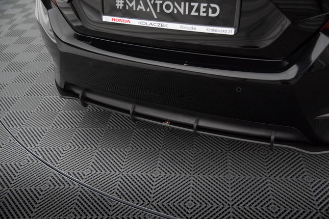 Bakre sidosplitters Street Pro med flaps för Honda Civic MK10