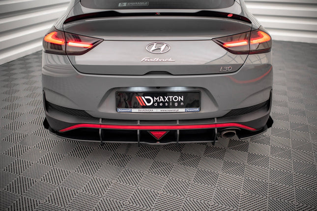 Bakre sidosplitters Street Pro med flaps för Hyundai I30 Fastback N-Line MK3 Facelift