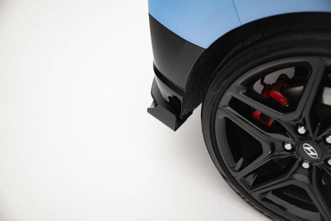 Bakre sidosplitters Street Pro med flaps för Hyundai Veloster N MK2