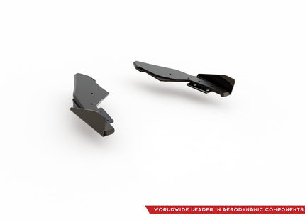 Bakre sidosplitters Street Pro med flaps för VW Golf GTI/GTE/R-Line MK8