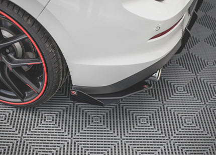 Bakre sidosplitters Street Pro med flaps för VW Golf GTI/GTE/R-Line MK8