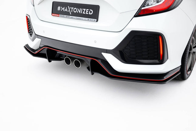 Bakre sidosplitters Street Pro för Honda Civic Sport MK10