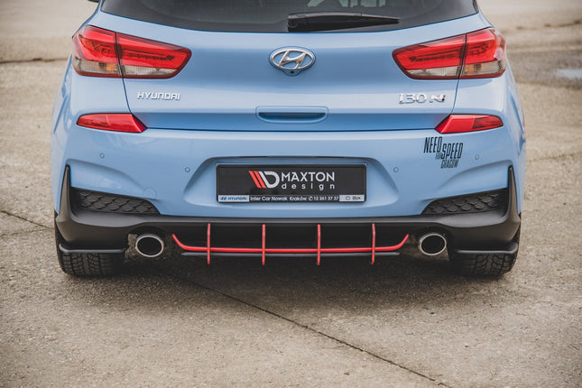 Bakre sidosplitters Street Pro för Hyundai I30 N MK3 Hatchback
