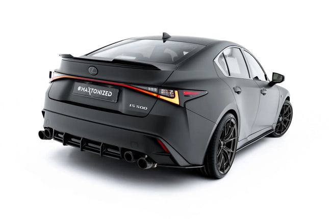 Bakre sidosplitters Street Pro för Lexus IS 500 MK3 Facelift 2 (XE30)