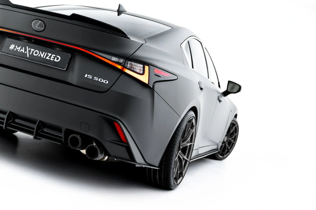 Bakre sidosplitters Street Pro för Lexus IS 500 MK3 Facelift 2 (XE30)