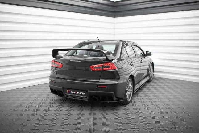Bakre sidosplitters Street Pro för Mitsubishi Lancer EVO X