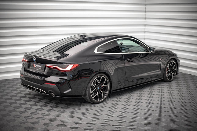 Bakre sidosplitters V.1 för BMW 4-serie M-Paket G22/G23/G22 Facelift/G23 Facelift