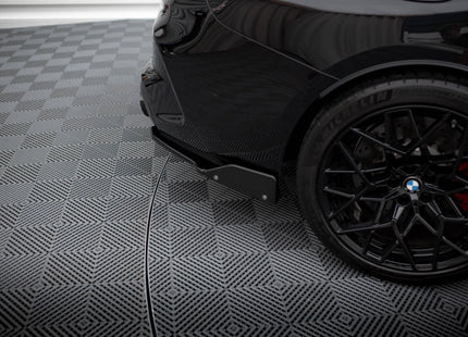 Bakre sidosplitters V.1 med flaps för BMW M8 Gran Coupé F93