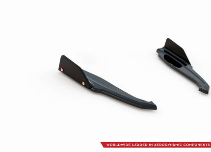 Bakre sidosplitters V.1 med flaps för BMW M8 Gran Coupé F93