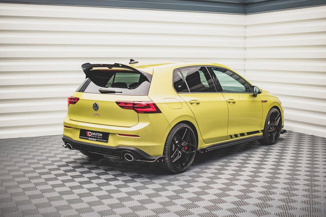Bakre sidosplitters V.1 med flaps för VW Golf GTI Clubsport MK8