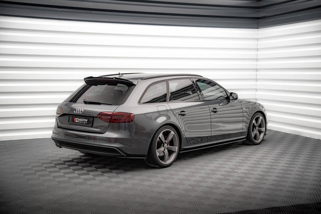 Bakre sidosplitters V.2 för Audi A4 S-Line Avant B8 Facelift