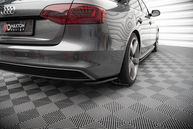 Bakre sidosplitters V.2 för Audi A4 S-Line Avant B8 Facelift