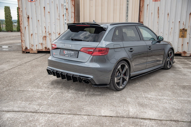 Bakre sidosplitters V.2 för Audi RS3 8V Sportback