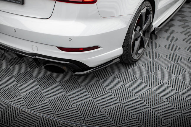 Bakre sidosplitters V.2 för Audi RS3 Sedan 8V Facelift