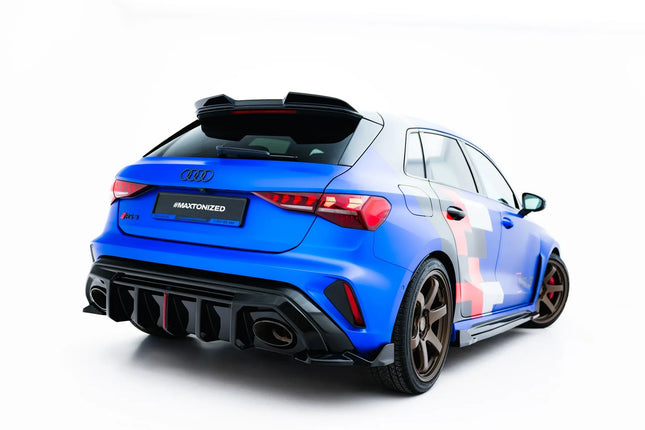 Bakre sidosplitters V.2 för Audi RS3 Sportback 8Y Facelift
