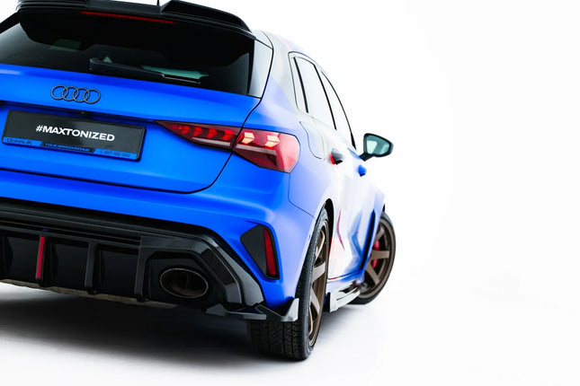 Bakre sidosplitters V.2 för Audi RS3 Sportback 8Y Facelift