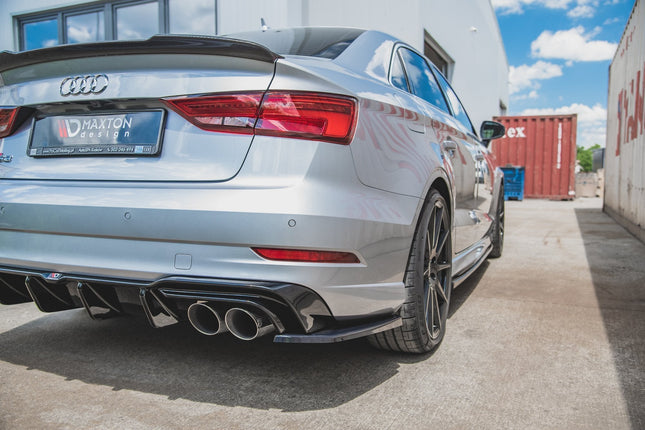 Bakre sidosplitters V.2 för Audi S3 Sedan 8V Facelift