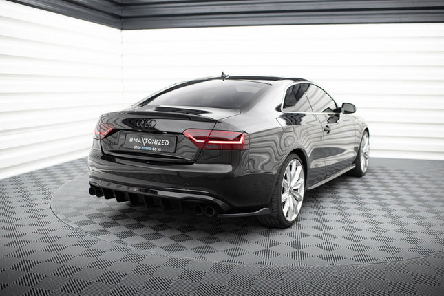 Bakre sidosplitters V.2 för Audi A5 S-Line Coupé/S5/Cabriolet 8T