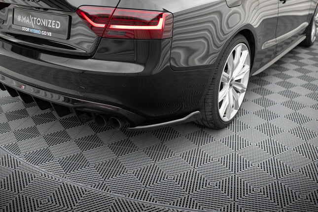 Bakre sidosplitters V.2 för Audi A5 S-Line Coupé/S5/Cabriolet 8T
