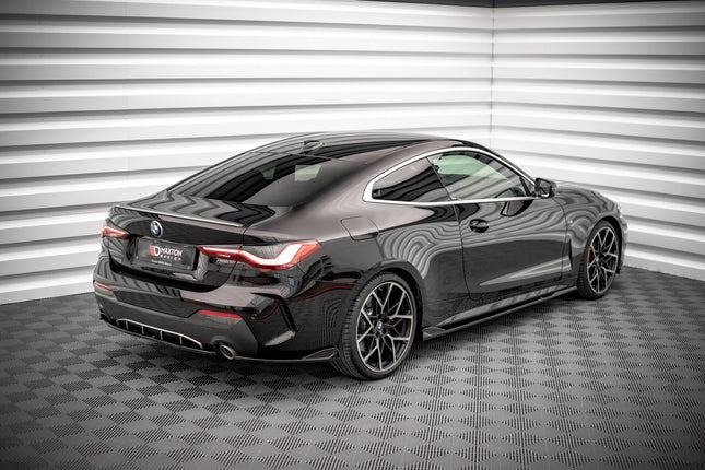 Bakre sidosplitters V.2 för BMW 4-serie M-Paket G22/G23/G22 Facelift/G23 Facelift